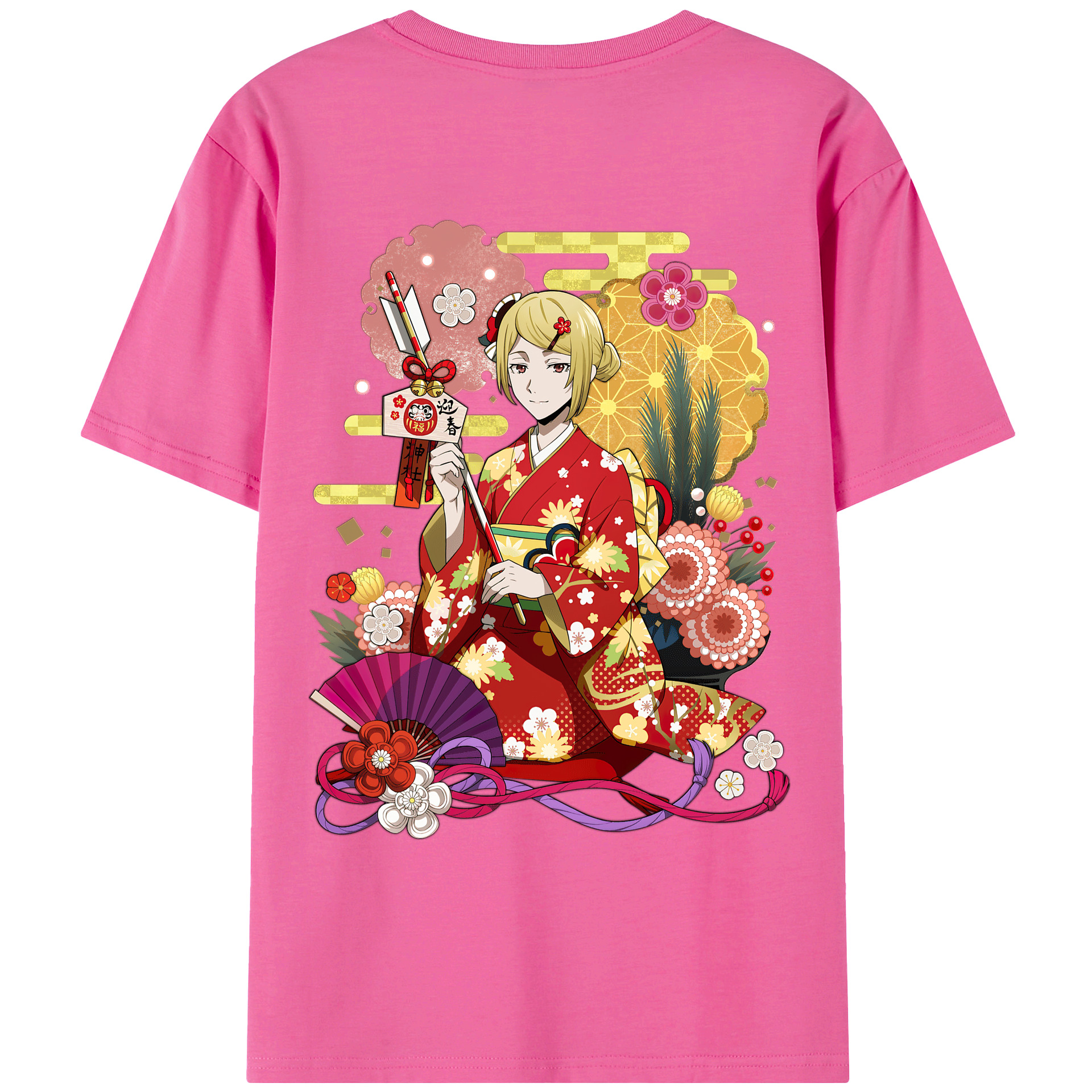 （画像用） 文豪ストレイドッグス Bungo Stray Dogs レディース半袖Tシャツ(バックプリント)